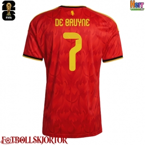Belgien Kevin De Bruyne #7 Hemmatröja VM 2026 Kortärmad